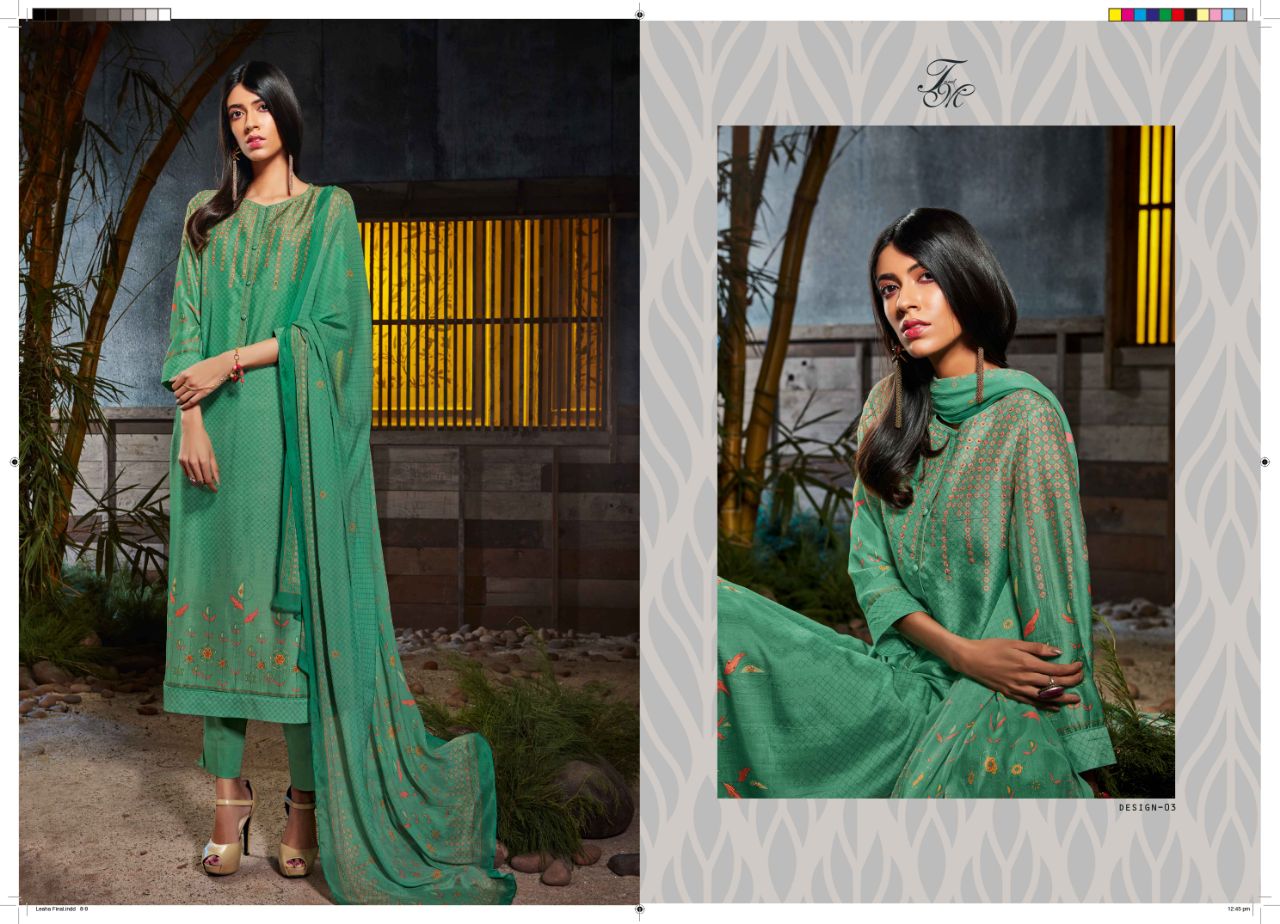 Trisha By T&m Designer 01 To 12 Series Designer Pakistani Suits Beautiful Stylish Fancy Colorful Casual Wear & Ethnic Wear Pure Ram Silk Dresses At Wholesale Price