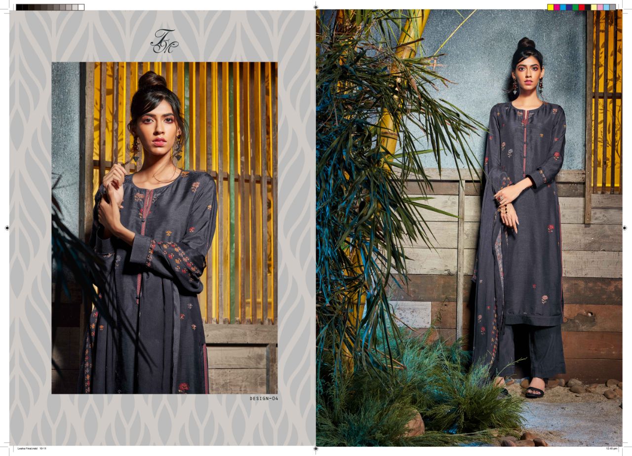 Trisha By T&m Designer 01 To 12 Series Designer Pakistani Suits Beautiful Stylish Fancy Colorful Casual Wear & Ethnic Wear Pure Ram Silk Dresses At Wholesale Price