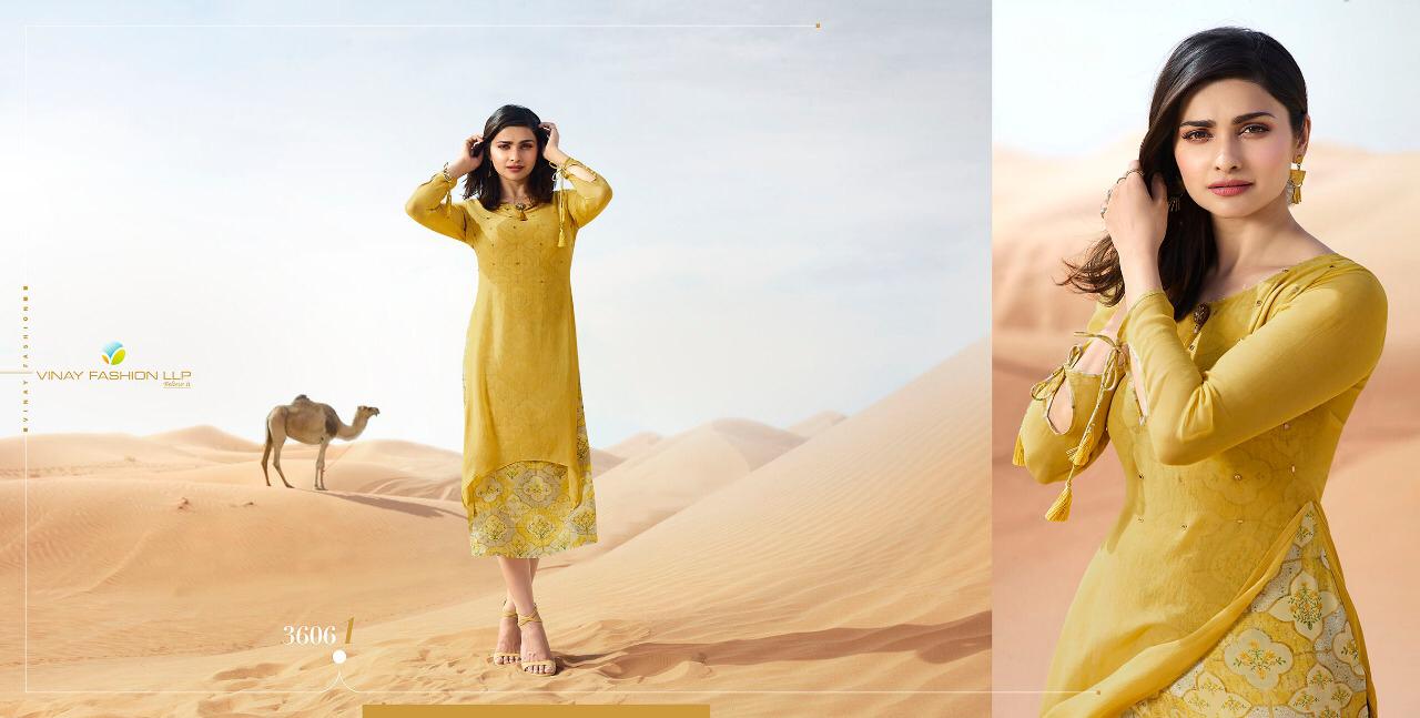 Tumbaa Fantasy By Vinay Fashion 36061 To 36069 Series Designer Beautiful Colorful Stylish Fancy Casual Wear & Ethnic Wear & Ready To Wear Satin/ Silk Kurtis At Wholesale Price