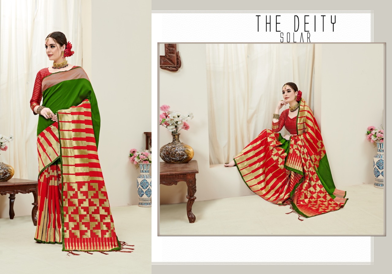 Umanga Vol-3 By Yadu Nandan Fashion 101 To 110 Series Indian Traditional Wear Collection Beautiful Stylish Fancy Colorful Party Wear & Occasional Wear Kanjivaram Art Silk Sarees At Wholesale Price