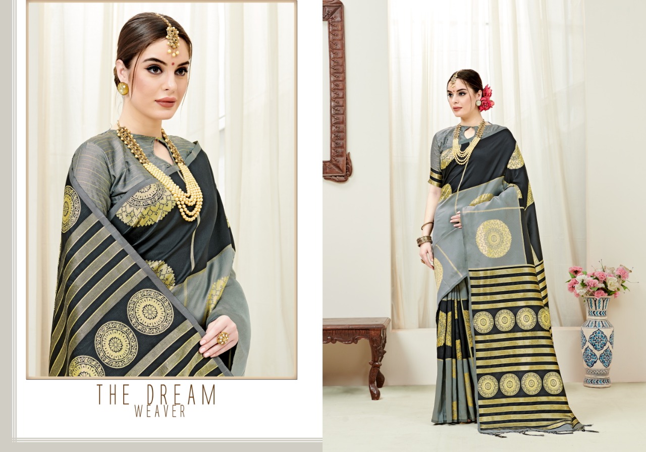 Umanga Vol-3 By Yadu Nandan Fashion 101 To 110 Series Indian Traditional Wear Collection Beautiful Stylish Fancy Colorful Party Wear & Occasional Wear Kanjivaram Art Silk Sarees At Wholesale Price