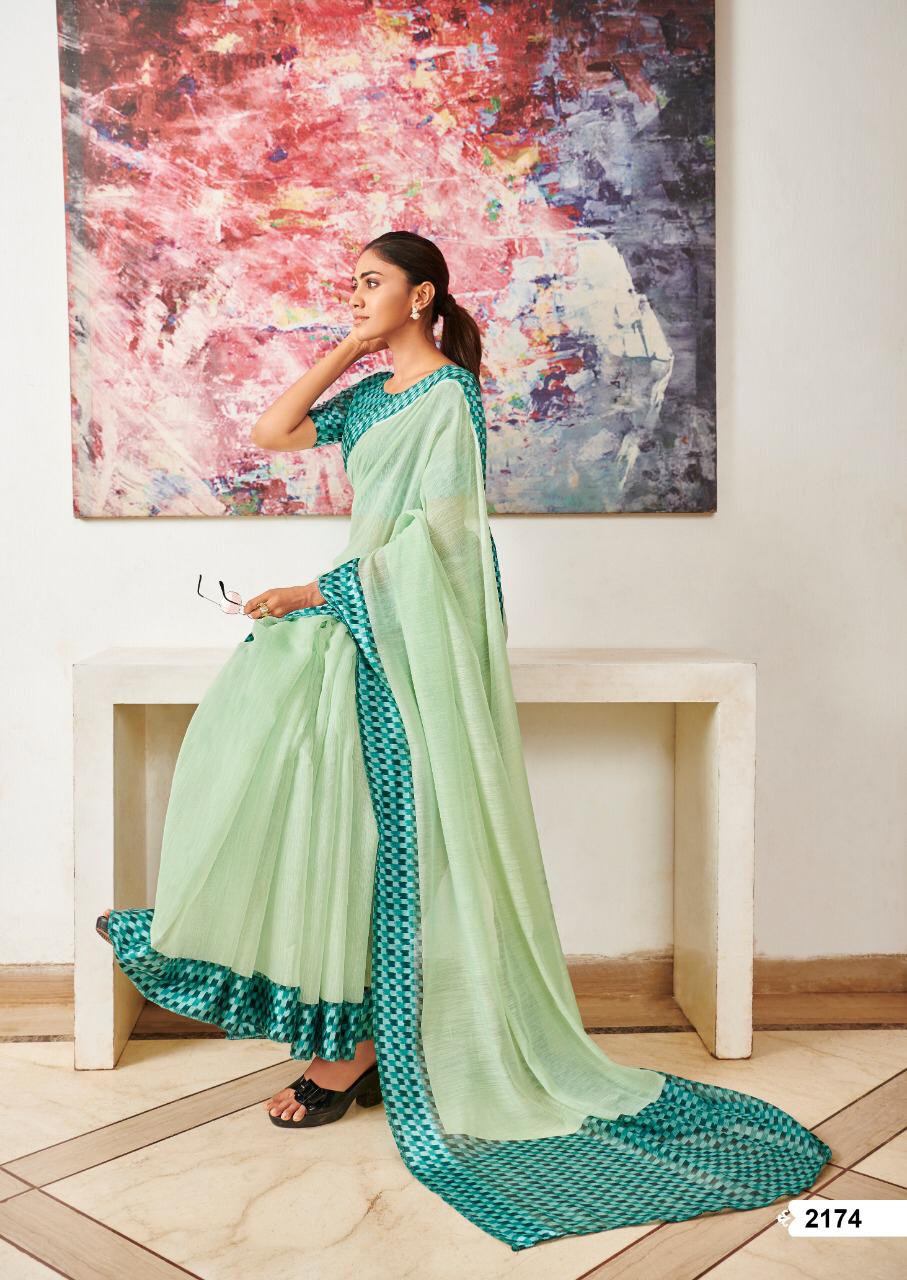 Vama Silk By Fashid Wholesale 2170 To 2179 Series A Indian Traditional Wear Collection Beautiful Stylish Fancy Colorful Party Wear & Occasional Wear Pure Linen Silk Sarees At Wholesale Price