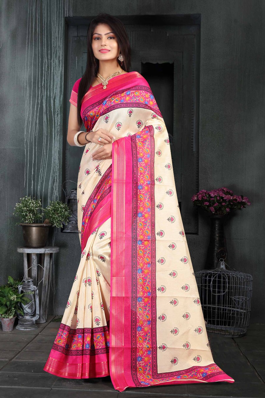Vasundhara By Fashid Wholesale 01 To 06 Series Indian Beautiful Stylish Fancy Colorful Casual Wear & Ethnic Wear Collection Cotton Silk Sarees At Wholesale Price