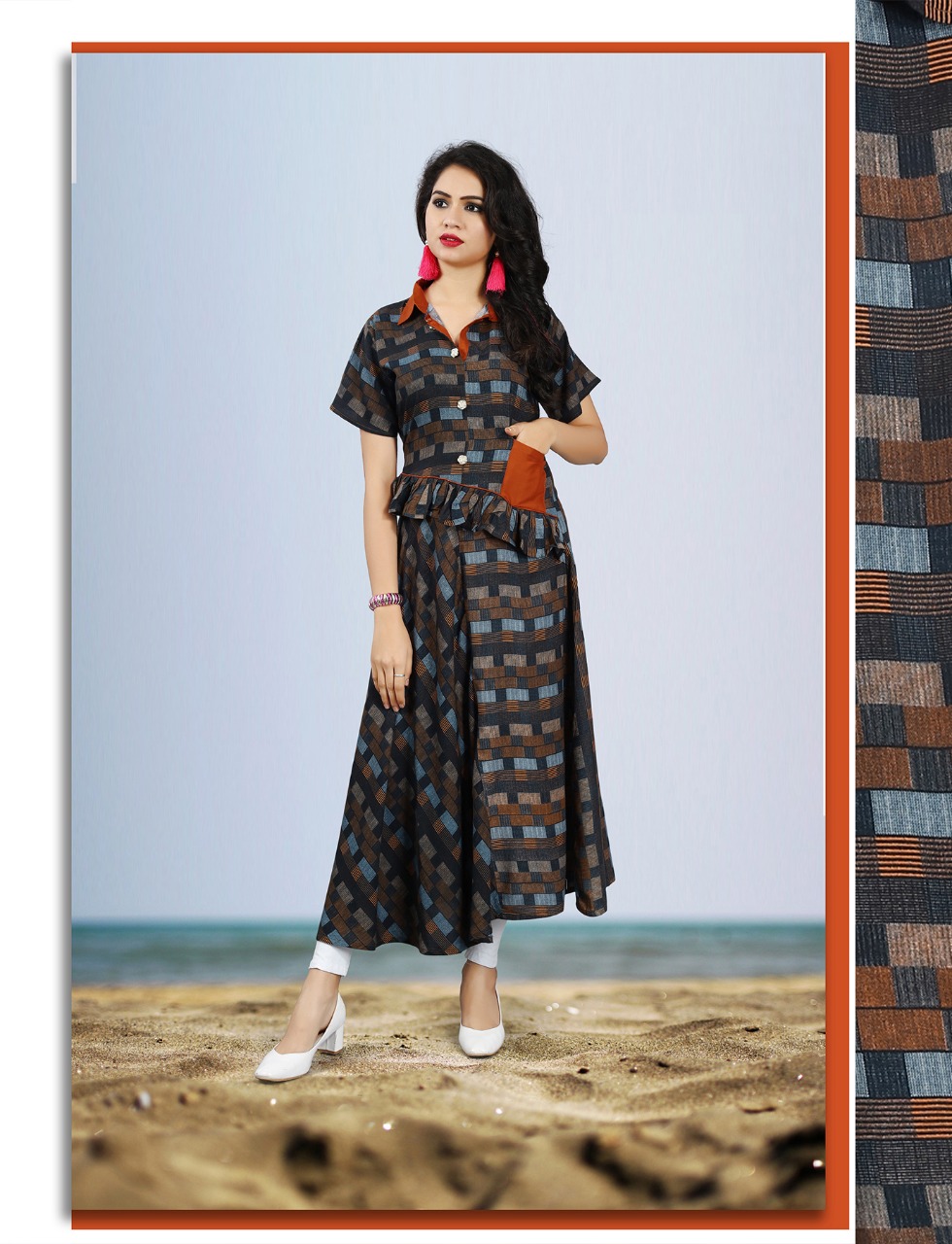 Victory Vol-2 By Cygnus 1071 To 1076 Series Beautiful Colorful Stylish Fancy Casual Wear & Ethnic Wear & Ready To Wear Heavy Rayon Printed Kurtis At Wholesale Price