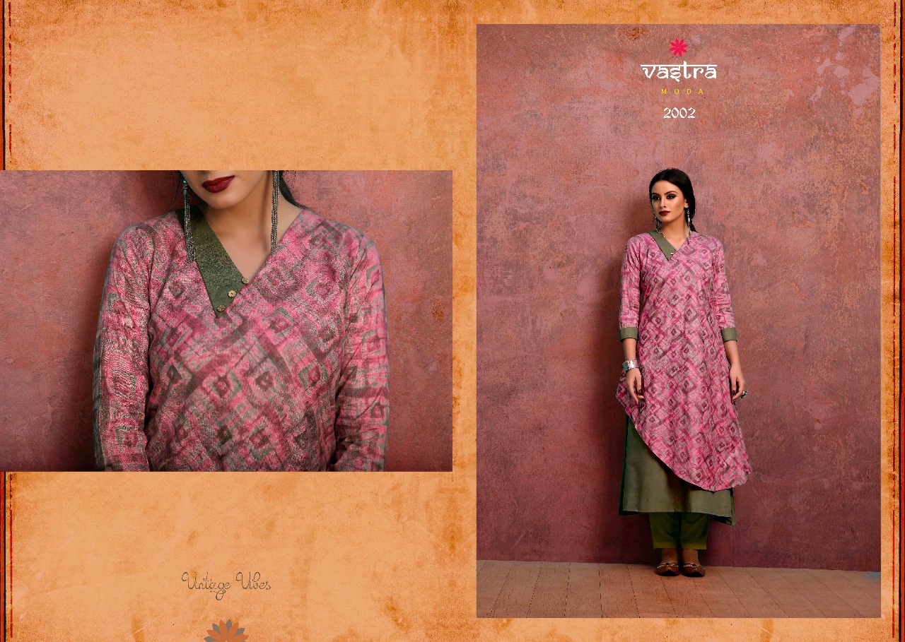 Vintage Vol-1 By Vastra Moda 2001 To 2006 Series Designer Beautiful Colorful Stylish Fancy Casual Wear & Ethnic Wear & Ready To Wear Pure Cotton Printed Kurtis At Wholesale Price