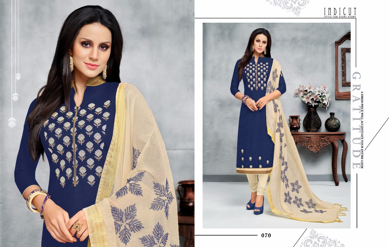 Virasat By Angroop Plus 063 To 074 Series Beautiful Suits Stylish Fancy Colorful Casual Wear & Ethnic Wear Collection Pure South Cotton Embroidered Dresses At Wholesale Price