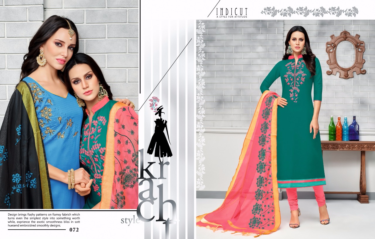 Virasat By Angroop Plus 063 To 074 Series Beautiful Suits Stylish Fancy Colorful Casual Wear & Ethnic Wear Collection Pure South Cotton Embroidered Dresses At Wholesale Price