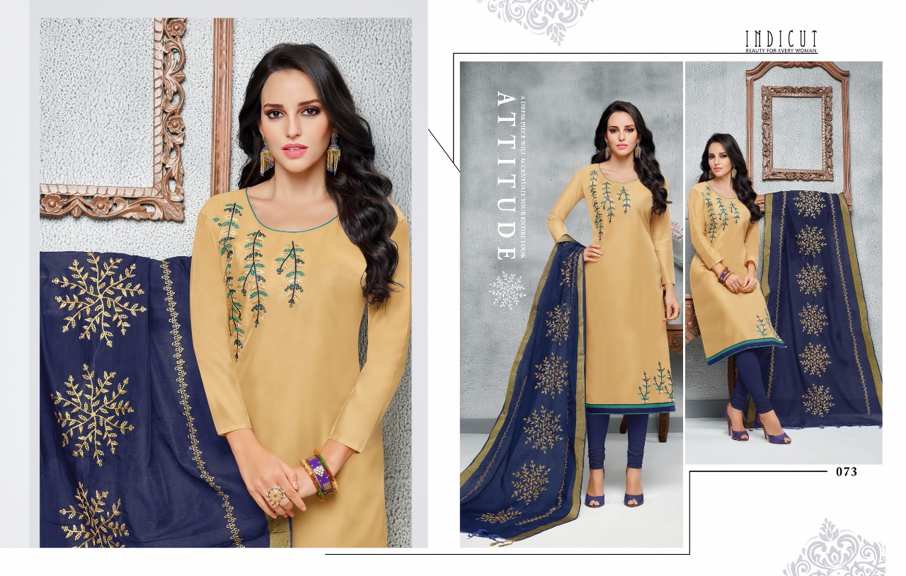 Virasat By Angroop Plus 063 To 074 Series Beautiful Suits Stylish Fancy Colorful Casual Wear & Ethnic Wear Collection Pure South Cotton Embroidered Dresses At Wholesale Price