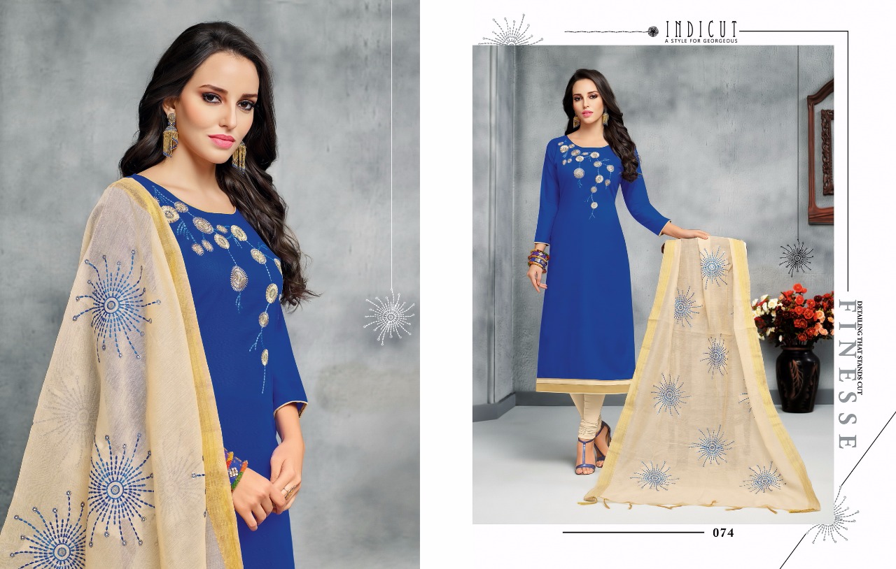 Virasat By Angroop Plus 063 To 074 Series Beautiful Suits Stylish Fancy Colorful Casual Wear & Ethnic Wear Collection Pure South Cotton Embroidered Dresses At Wholesale Price