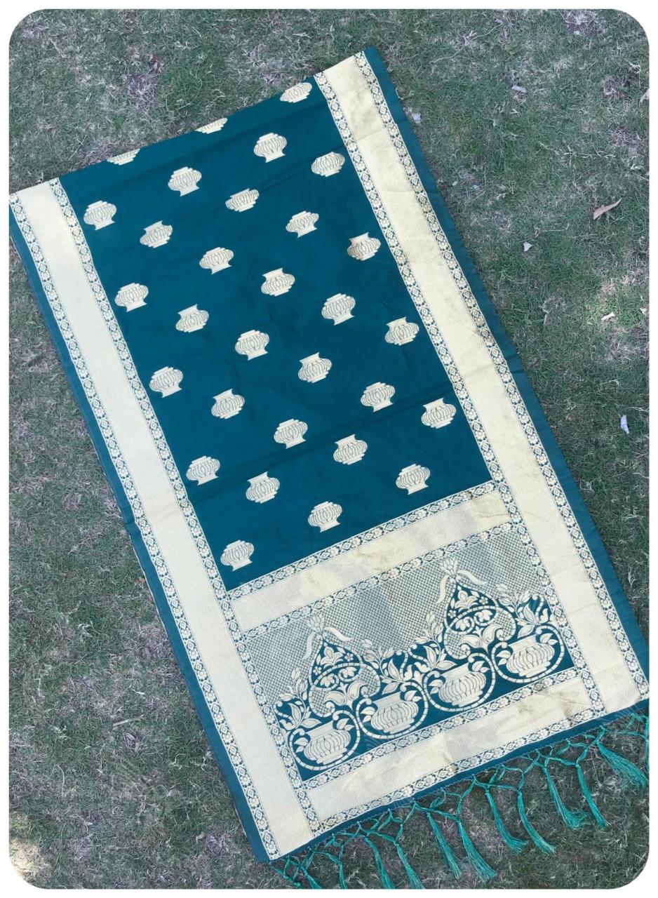 Zarika Vol-6 By Kaamiri 01 To 08 Series Beautiful Colorful Stylish Fancy Casual Wear & Ethnic Wear & Ready To Wear Bamboo Silk Dupatta At Wholesale Price