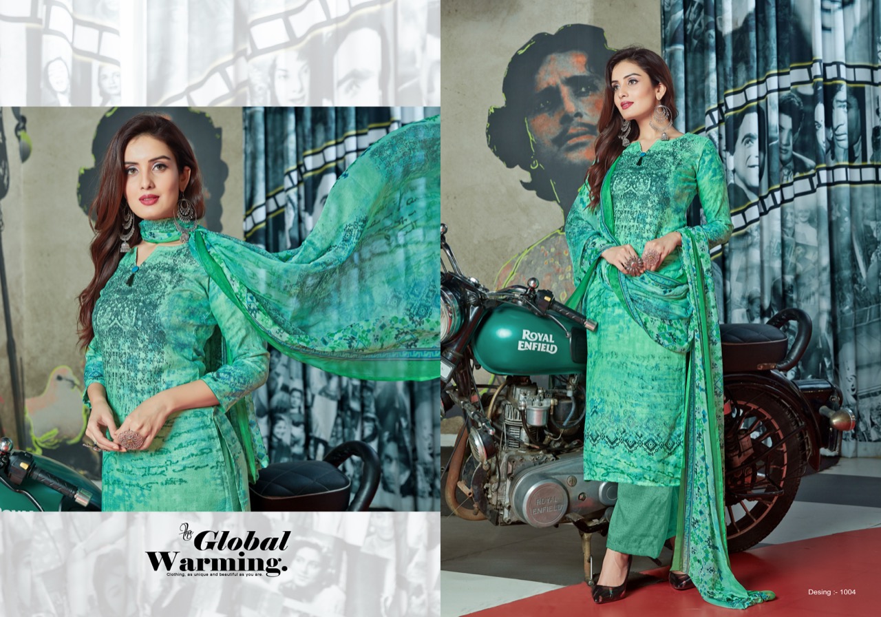 Zarina By Shri Vijay 1001 To 1010 Series Designer Suits Collection Beautiful Stylish Fancy Colorful Party Wear & Ethnic Wear Pure Pashmani Dobby Digital Style Printed Dresses At Wholesale Price