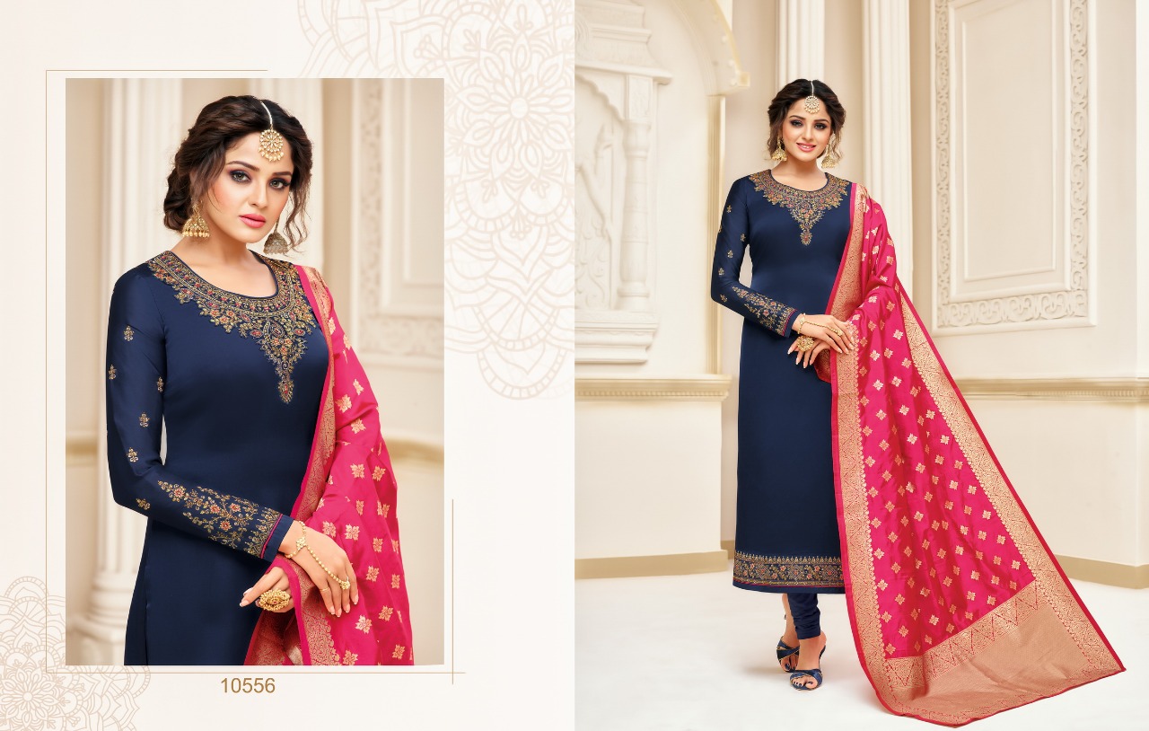 Zisa Vol-57 Hit List By Meera Trendz  Designer Beautiful Colorful Fancy Casual Wear & Party Wear Georgette Embroidered Dresses At Wholesale Price