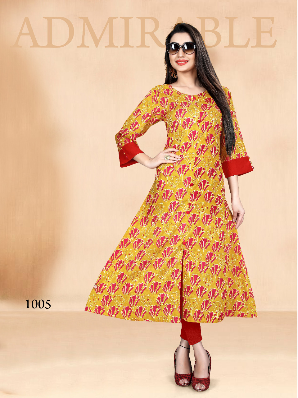Ziva By Fs 1001 To 1005 Series Stylish Fancy Beautiful Colorful Casual Wear & Ethnic Wear Heavy Rayon Printed Kurtis At Wholesale Price